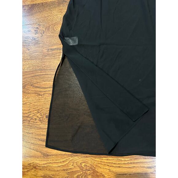 Etam Embleme Black Lace Trim Mesh Nuisette - Size Small Nordstrom Sleepwear - Picture 5 of 10